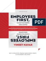 Vineet Nayar's Employees first Mini-book