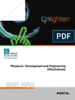 HCLT White Paper: Research, Development and Engineering Effectiveness