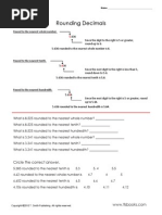 Rounding Decimals Intro
