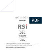 Antenna Combiner Manual