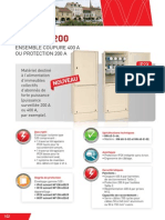 Ensemble de Coupure 400 A Ou Protection 200 A