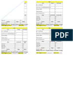 Pinochle Cheat Sheet