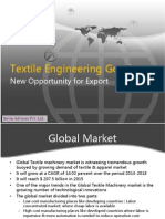 Textile Machinery Industry - Current Scenario & Future Prospects