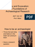 Survey and Excavation: The Foundations of Archaeological Research