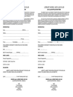 2015 Club Membership Form LMCC