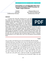 Design and Implementation of A Configurable Real-Time FPGA-Based Geometric Symmetry-CFAR Processer For Radar Target Detection