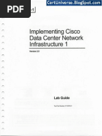 CISCO DATA CENTER NETWORK Lab PDF