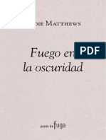 Sadie Matthews- 1Âº Fuego en La Oscudidad