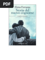 Download Storia Del Nuovo Cognome - Elena Ferrante by Sole Fab SN250554265 doc pdf