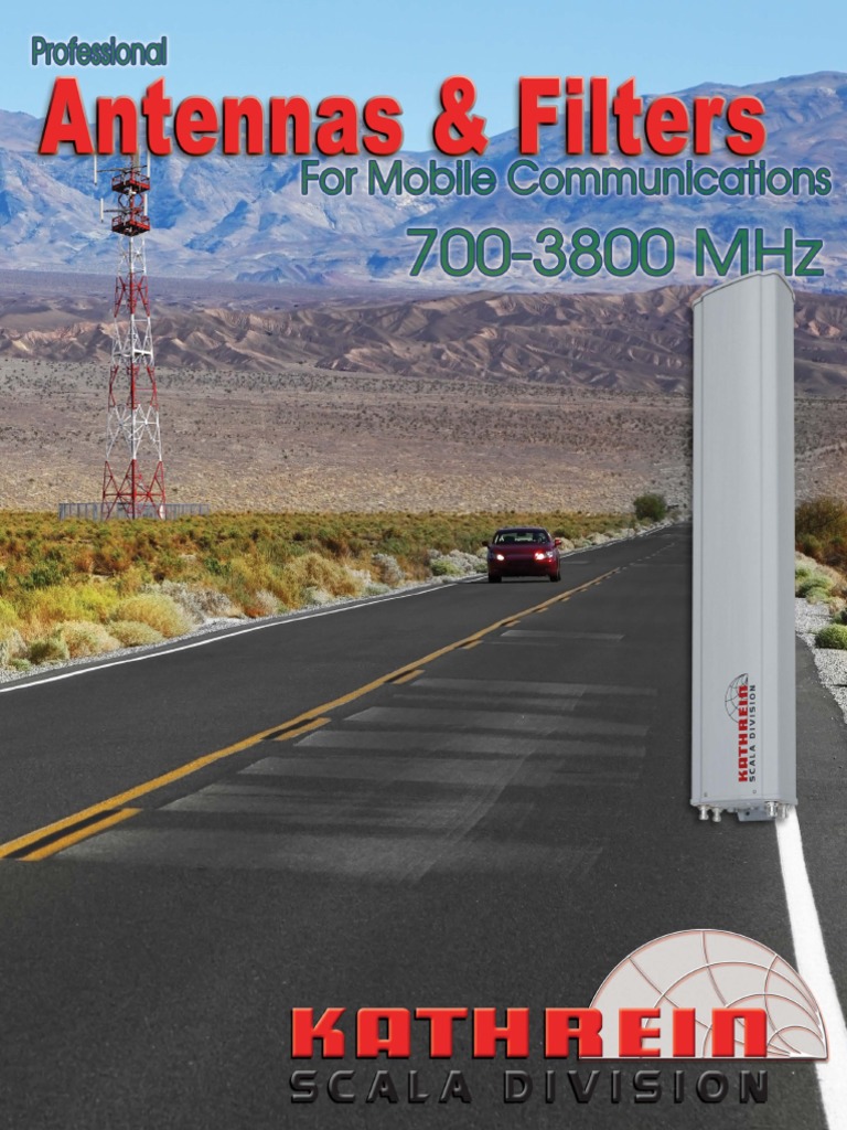 Kathrein Antenna catalogue Electronic Engineering Wireless Free