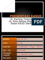 PRESENTASI KASUS SULIT Sepsis Neonatorum