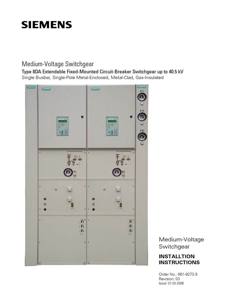 8DA10 - Installation Manual | PDF | Safety | Screw