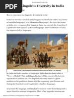 Download Essay on Linguistic Diversity in India by aarif234 SN250564536 doc pdf