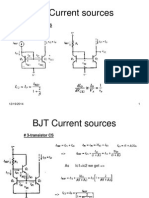 BJT Current Sources: # Simple 2-Transistor CS