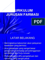 Copy of KURIKULUM Jurusan Farmasi