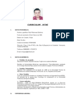 Curriculum Vitae: I. Datos Personales