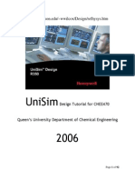 UniSim Design Tutorial.docx