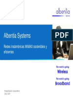 3 Systems Redes Inalámbricas WiMAX Sostenibles y Eficientes Elmer Farro1