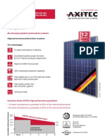 48-cell polycrystalline PV modules with 12-year warranty