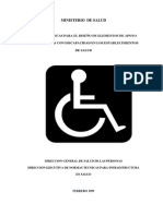 Normas Tec Elementos Apoyo Discapacitados EESS 1999