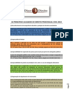 16 Principais Julgados de Direito Processual Civil 2013 PDF