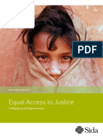 Equal Access To Justice A Mapping of Experiences