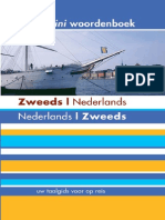 39.Kosmos Mini Woordenboek Zweeds-Nederlands Nederlands-Zweeds