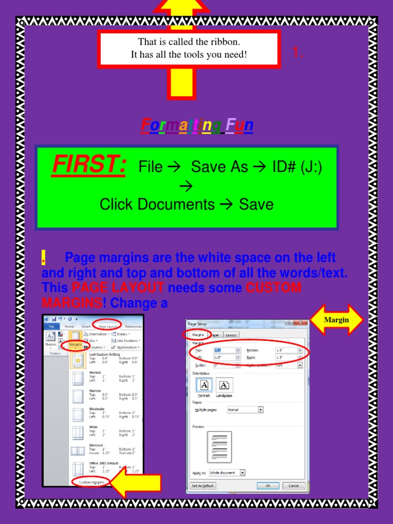 Fun Formatting Activities in Word | PDF | Text | Typography