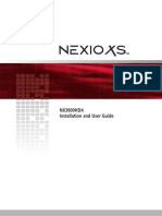 NEXIO NX3600HDX UserGuide