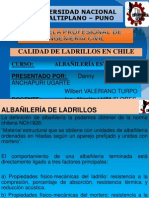 Calidad de Ladrillos en Chile