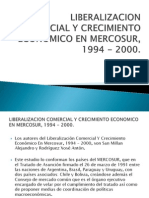 Modelo Econometrico en LOS PAÍSES DEL Mercosur -Terrazas Flor Liliana