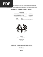 Download Laporan pencelupan sutra dengan zat warna reaktif dingin by Nur Indah Wahyuni SN250596506 doc pdf