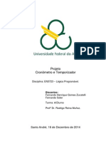 Relatório ExpProj Cronometro e Temporizador Lógica Programável Quad5.2