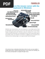 How to Move the Mouse Cursor With the Keyboard in Windows