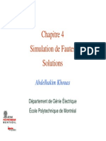 Chapitre 4 Simulation de Fautes Solutions: Abdelhakim Khouas