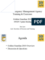 Golden Guardian 2010 (California Emergency Management Agency Training & Exercises)