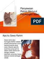 Penyewaan Rahim Menurut Pandangan Islam.ppt