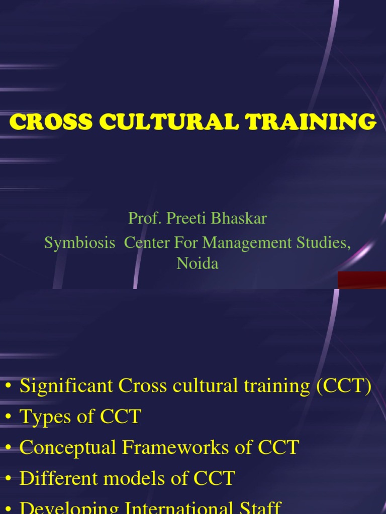 Cross Cultural Training for Expatriates | PDF | Mentorship ...
