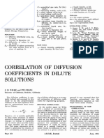 correlation of diffusion