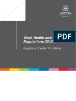 Work Health and Safety Regulations 2012 (SA) : A Guide To Chapter 10 - Mines
