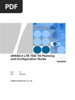 ERAN3.0 LTE TDD TA Planning and Configuration Guide v1.0