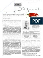 La molécula del picor, la capsaicina