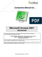 3 Access 2007 Advanced