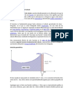 Teorema Fundamental Del Cálculo