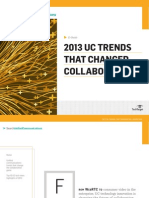 2013 Uc Trends That Changed Collaboration: E-Guide