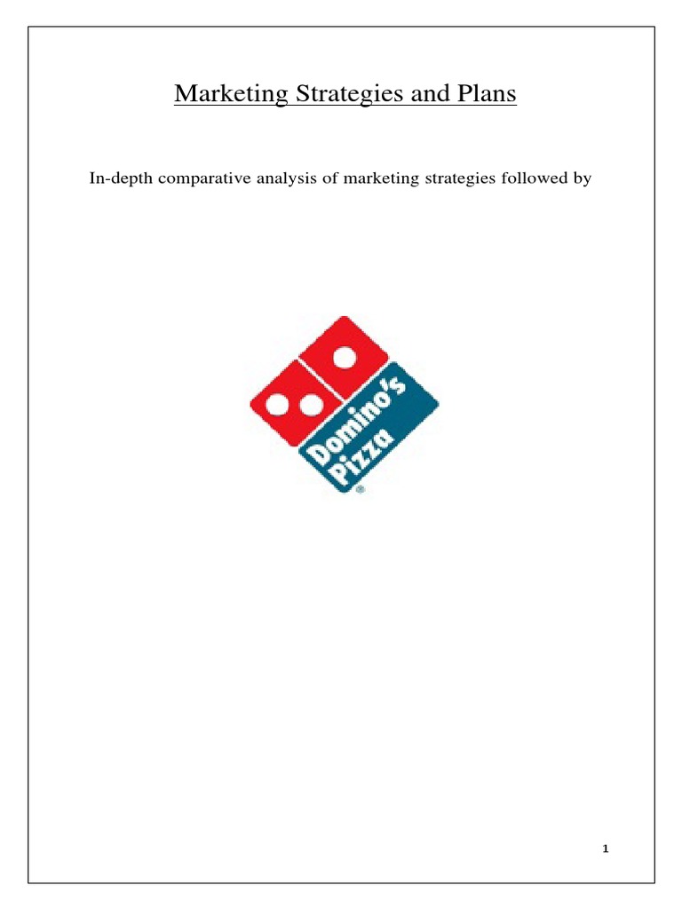 Domino's Pizza Marketing Strategies | PDF | Domino's Pizza | Marketing ...