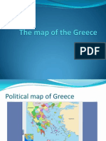 The Map of The Greece 1