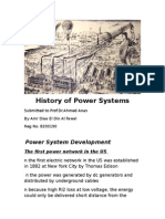 History of Power System