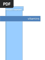 Download Vitamins chemistry Project Report St josephs HSS trivandrumyear 2009-2010 by kidilamvivek SN25062498 doc pdf