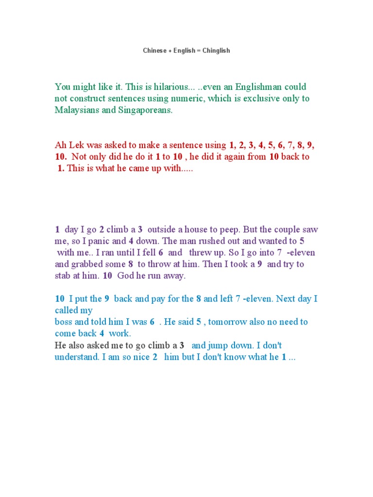 Chinglish | PDF